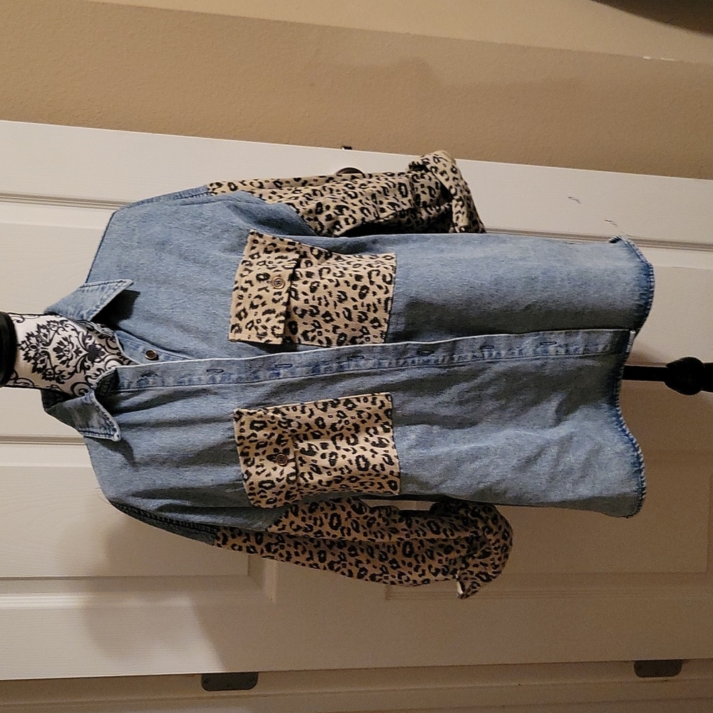 Entro Denim Shacket